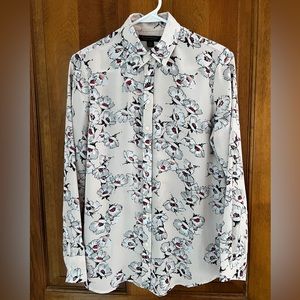 Banana Republic Dillon Shirt in Pink Floral